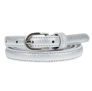 Cintura Sottile (1,4 cm) Barva pásku: stříbrná