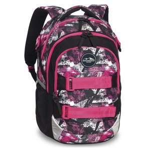 Southwest Bound školní batoh 21L - černo-růžový