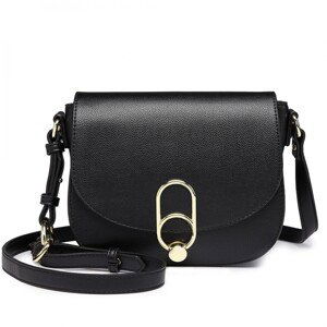 Miss Lulu dámská crossbody kabelka - černá