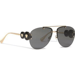 Sluneční brýle Versace 0VE2250 100287 Gold/Dark Grey
