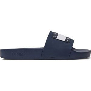 Nazouváky Tommy Jeans Flag Pool Sld Ess EN0EN02115 Twilight Navy C87