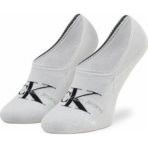 Dámské kotníkové ponožky Calvin Klein Jeans 701218751 White 002