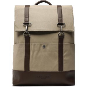 Batoh Les Deux Warner Canvas Backpack LDM940036 Dark Sand/Coffee Brown 810844