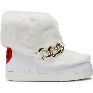 Sněhule LOVE MOSCHINO JA24252G0HJW0100 Bianco