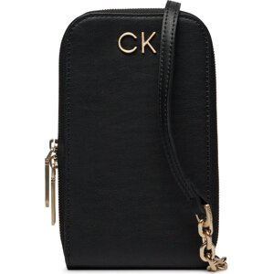 Pouzdro na mobil Calvin Klein Re-Lock Phone Crossbody K60K611100 Ck Black BEH