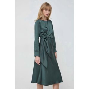 Šaty Marella zelená barva, mini
