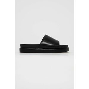 Kožené pantofle Vagabond Shoemakers SETH pánské, černá barva, 5190-101-20