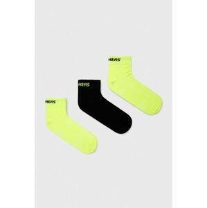 Ponožky Skechers zelená barva