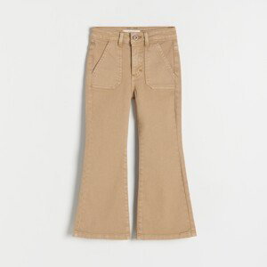 Reserved - Girls` jeans trousers - Béžová