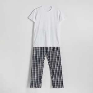 Reserved - Dvoudílné pyžamo - Bílá