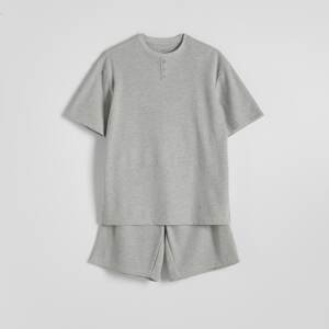 Reserved - Dvoudílné pyžamo - Světle šedá
