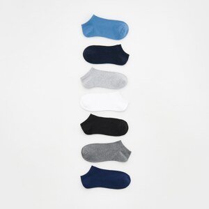 Reserved - 7 balení ponožek - Modrá